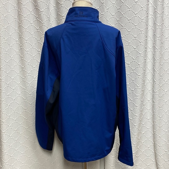Free Country size XL Men's Blue and Black Performance Jacket Multi pockets warm - Picture 6 of 13